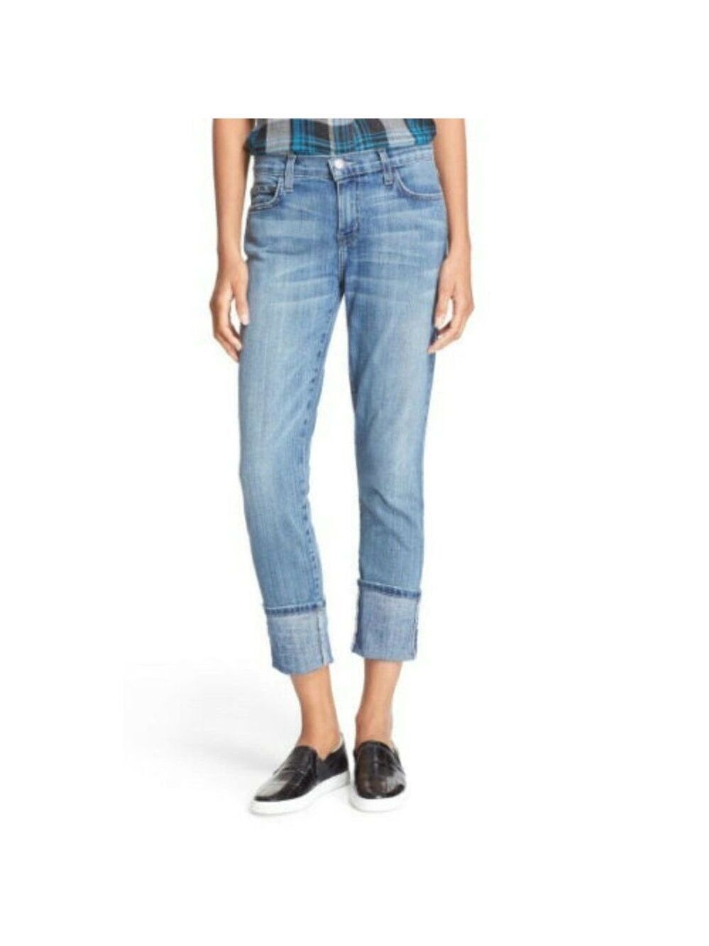 Current/Elliott 'The Cuffed Skinny' Skinny Jeans